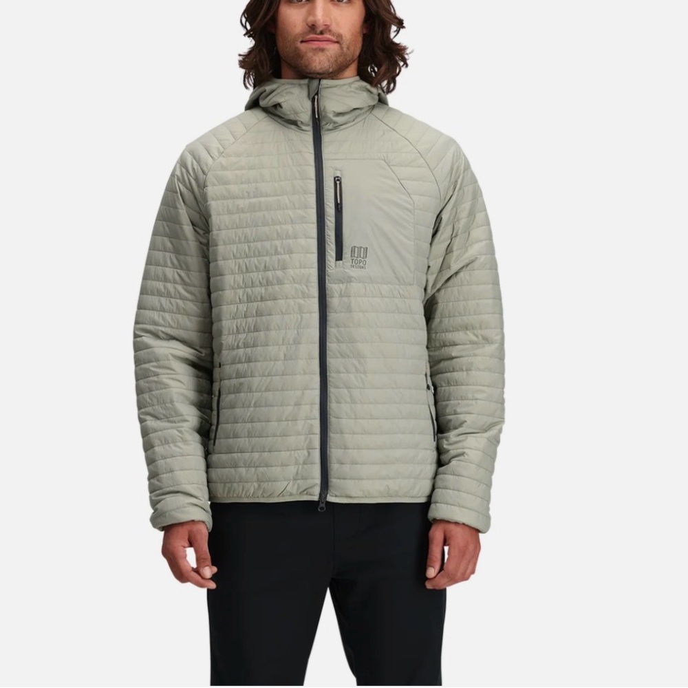 NEW - Topo Designs - Global Puffer - Dried Sage - XL